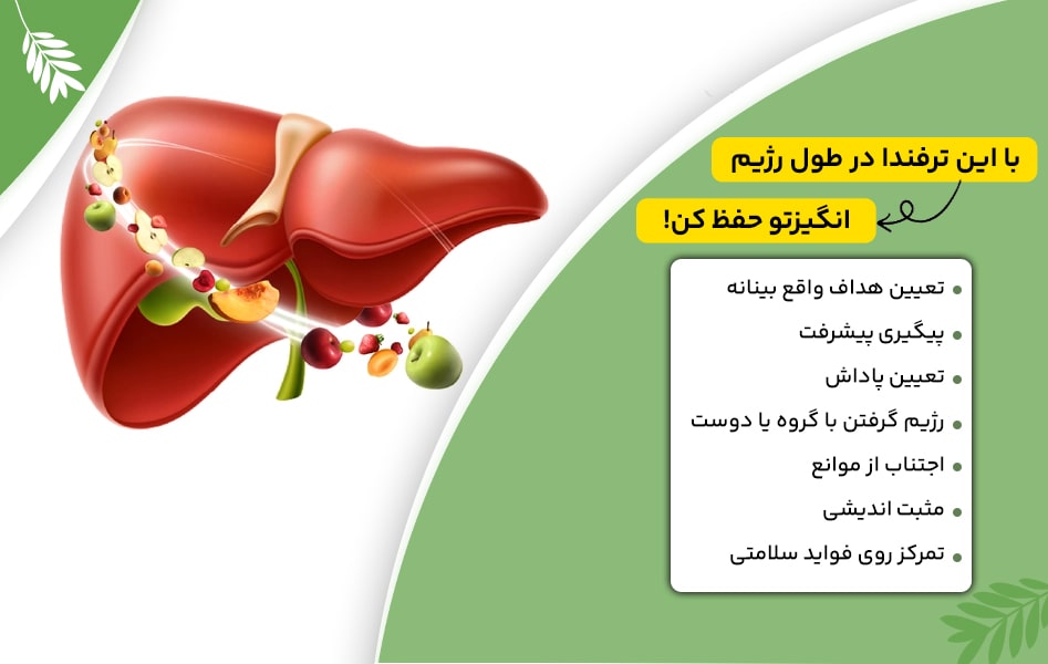 حفظ انگیزه در دوران رژیم 