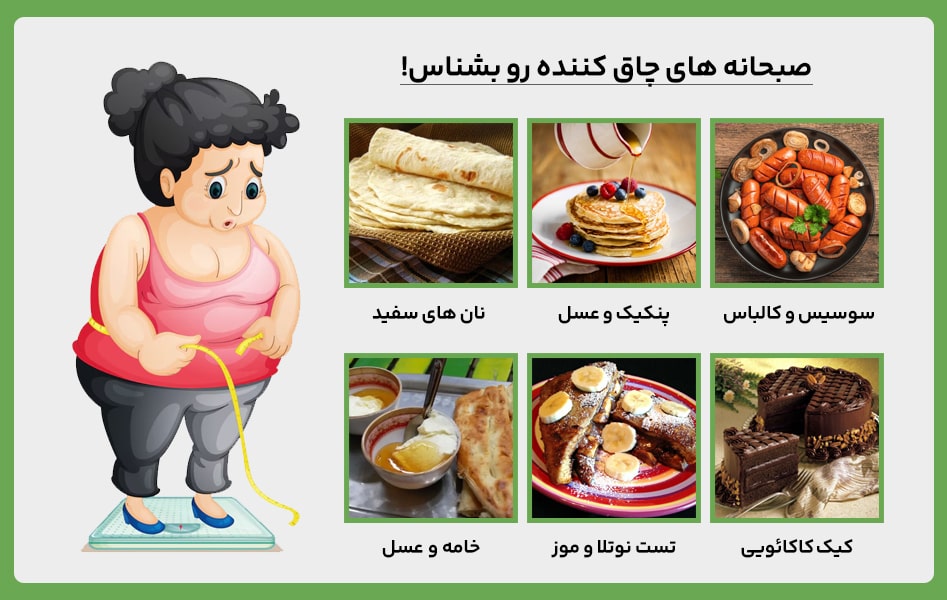 چه صبحانه هایی چاق کننده هستند؟